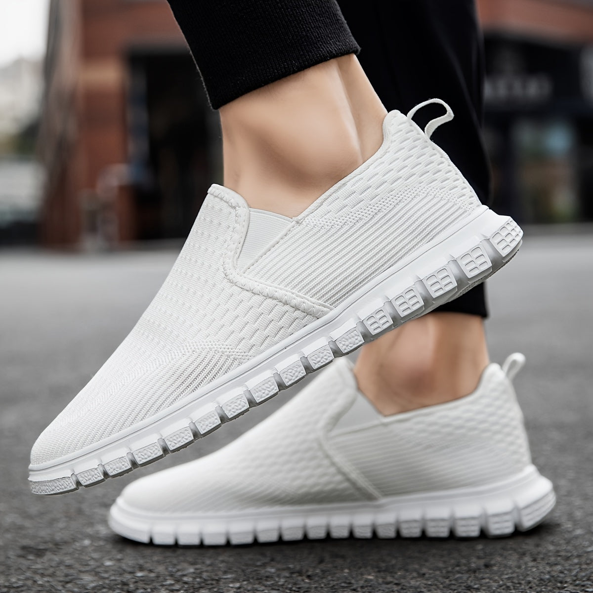 Men's Lightweight Slip On Loafer Shoes