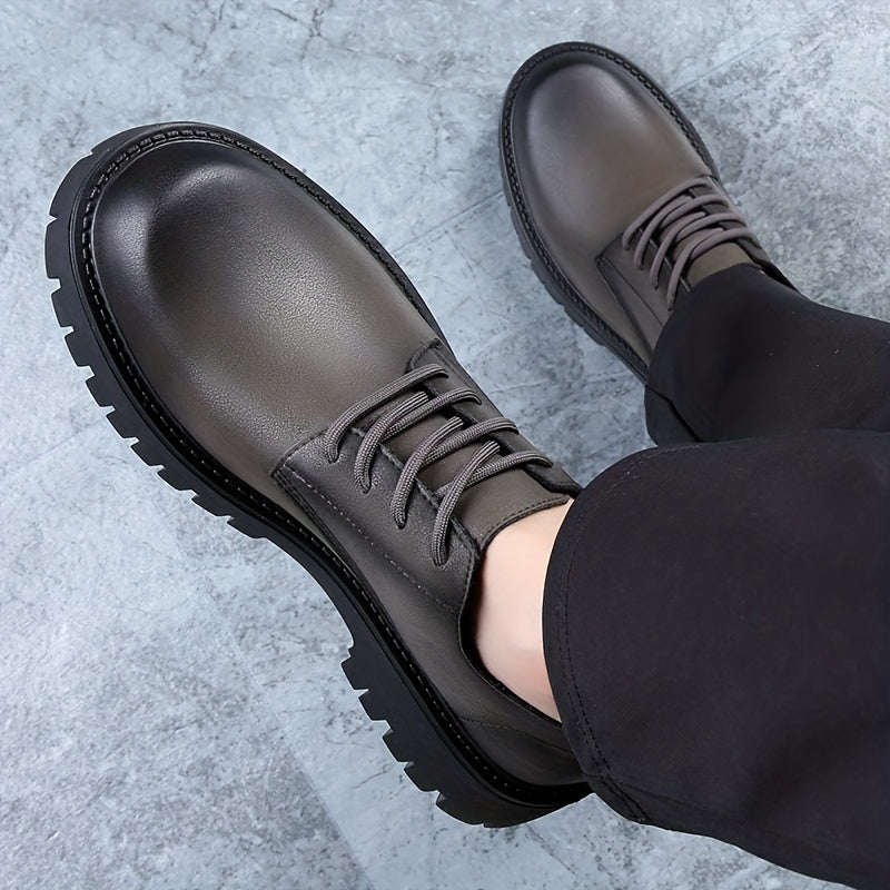Men's Lace Up Dress Sneakers With Assorted Colors