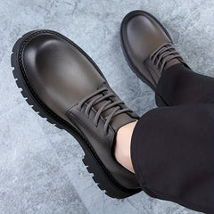 Men's Lace Up Dress Sneakers With Assorted Colors
