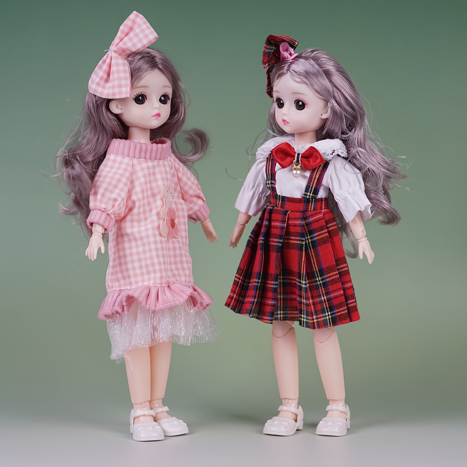Anime Princess Doll 1pc Jointed BJD PVC Ideal for Girls Birthday Gift