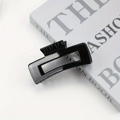 Small Rectangle Hair Clip High Ponytail Fixed Artifact Top Clip