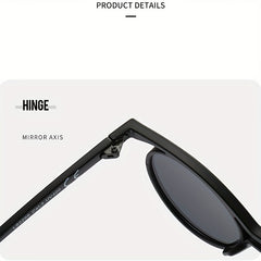 Men's Round Frame UV Protection Sports Sunglasses
