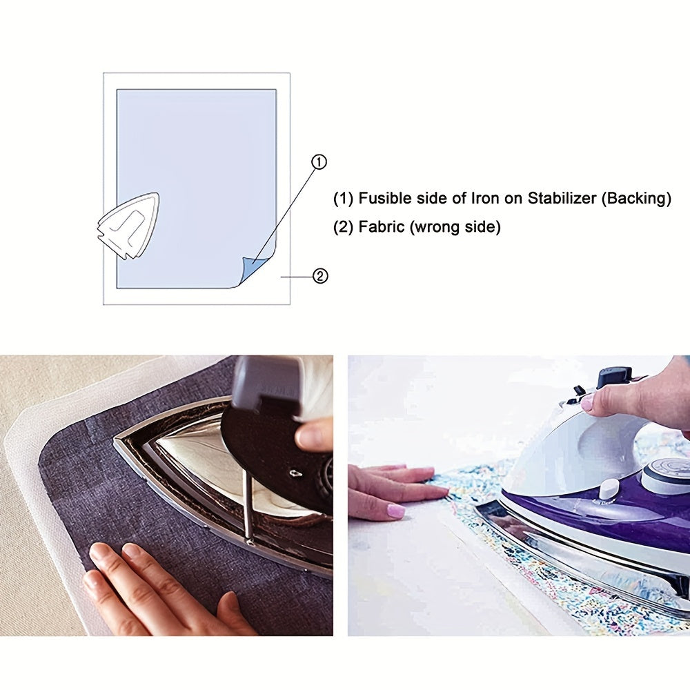 5yards Fusible Drawing Backing For Embroidery Sewing Accessories
