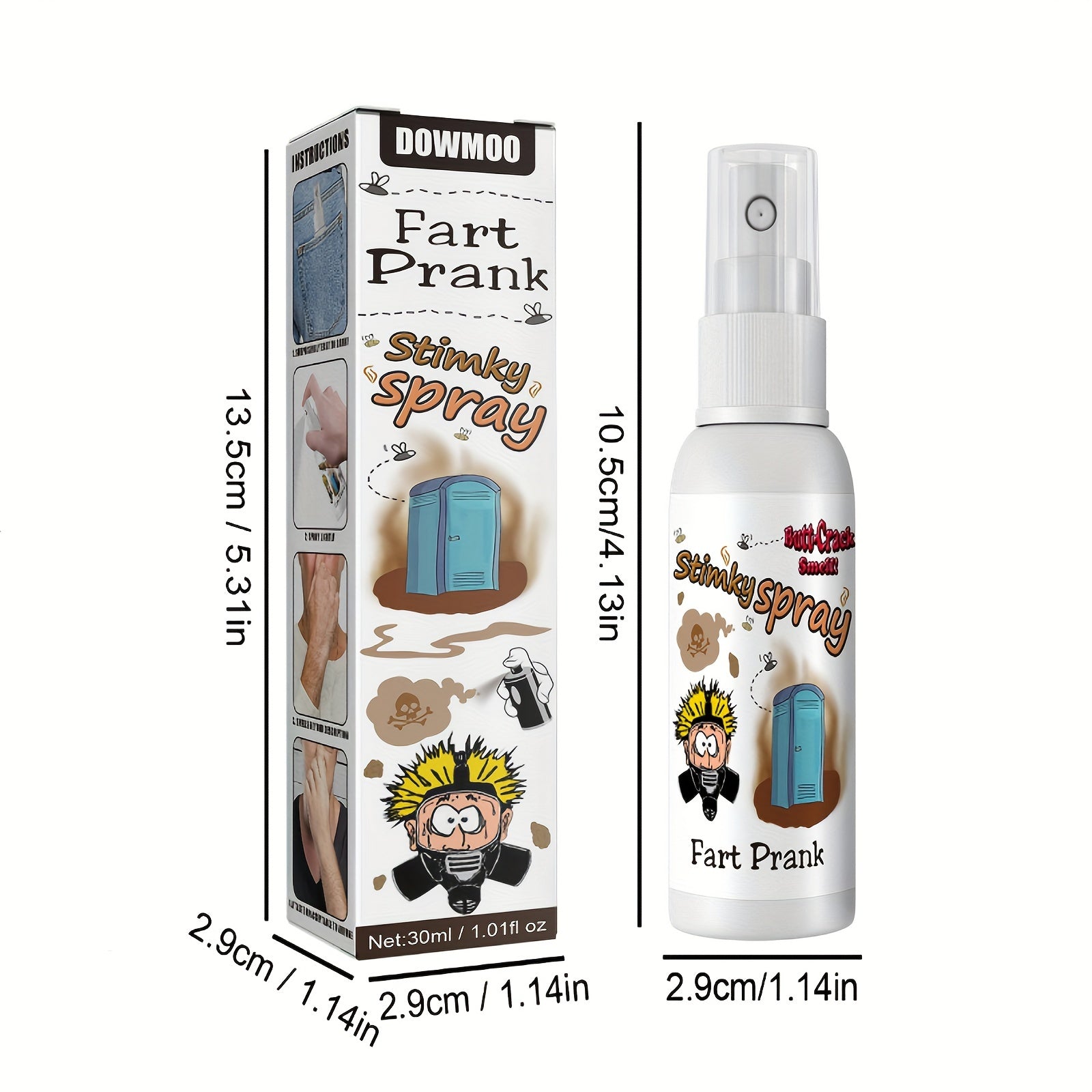 Stinky Fart Spray April Fool's Tricky Toy Liquid Spoof