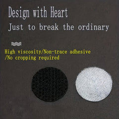 800pcs Sticky Back Hook Loop Coins 2.01cm Dia for School Office Arts