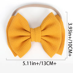 Bow Elastic Headbands for Baby Toddler Girls