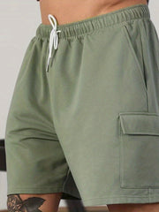 Men's Retro Style Casual Drawstring Shorts