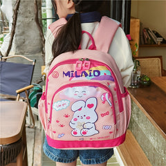 Kindergarten School Bag for 3-5yr Boys and Girls, Lightweight Cartoon Rabbit Bag