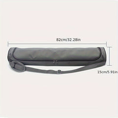 Yoga Mat Storage Bag with Zipper, Shoulder Strap & Handle