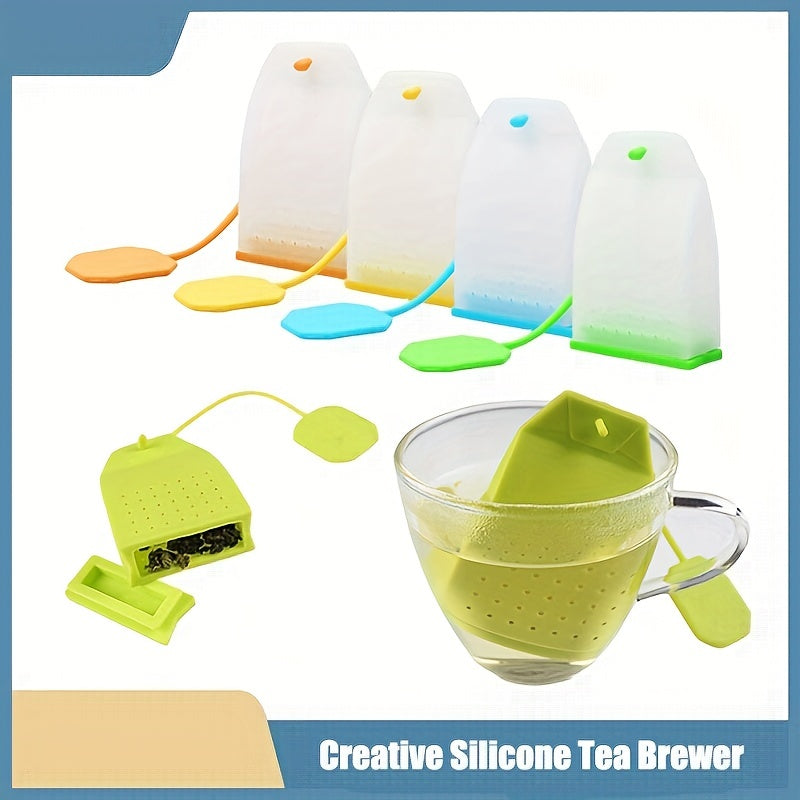 Silicone Tea Infuser Reusable Tea Bags Strainer