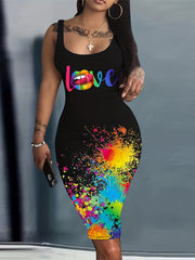 Sexy Sleeveless Bodycon Dress for Women
