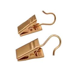 30pcs Heavy Duty Metal Curtain Hangers Clips for Home Decoration