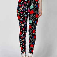 Geo Print Skinny Leggings Every Stretchy Leggings Women's