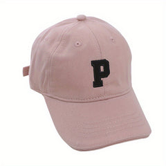 Baby Boys Casual Baseball Cap P Embroidery Sun Protection Cap