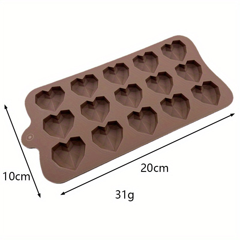 3D Silicone Chocolate Mold for DIY Cake Decorating