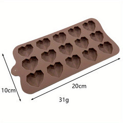 3D Silicone Chocolate Mold for DIY Cake Decorating