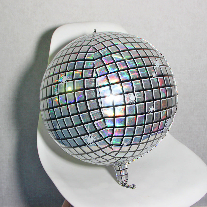 2pcs Big Disco Balloons For Laser Disco Party Decorations