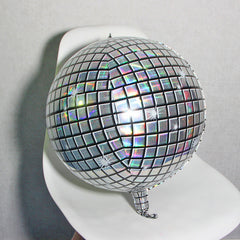2pcs Big Disco Balloons For Laser Disco Party Decorations