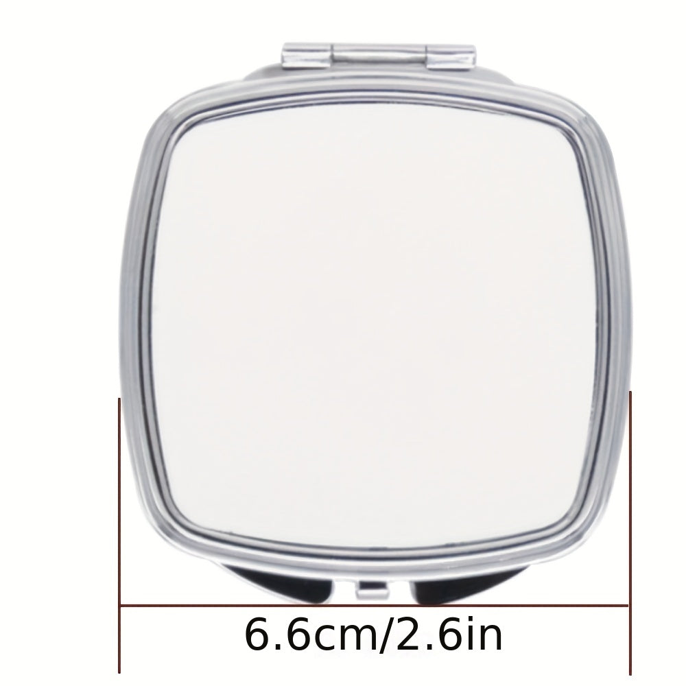 12pcs Sublimation Blank Mirror with Aluminium Plate & Glue