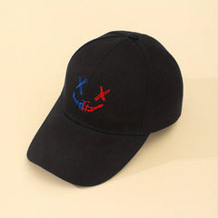 Happy Face Print Sun Hat Baseball Cap For Couple