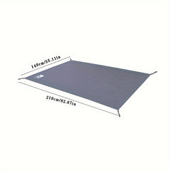 Waterproof Camping Tarp Thicken Beach Pad Sun Canopy Ground Sheet