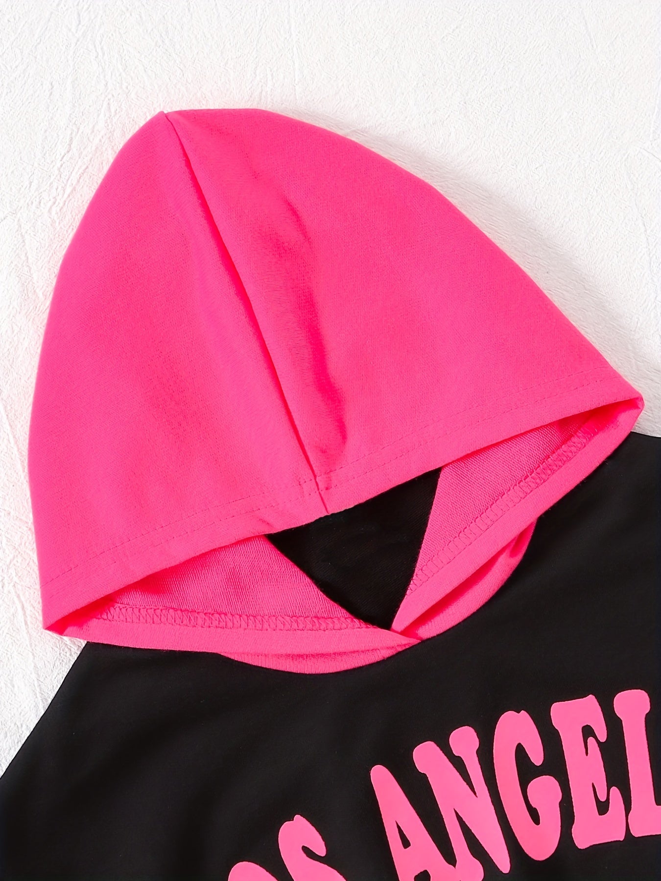 Girl's Hoodie & Sporty Style Skirt Set with Print - Kid's Clothes