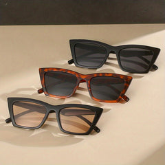 Square Cat Eye Sunglasses UV400 Retro Anti Glare Sun Shades