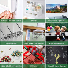 Heavy Duty Extra Large Nano Double Sided Tape for Picture Hanging