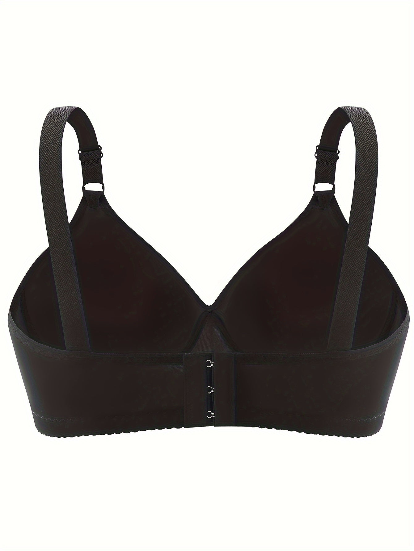 Plus Size Wireless Guipure Lace Padded Bra