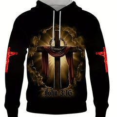 Graphic Hoodie For Men 3D Print Hooded Pullover
