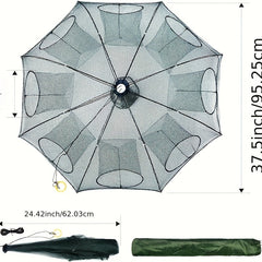 Foldable Fishing Net Fishing Cage For Crab Minnow Crayfish