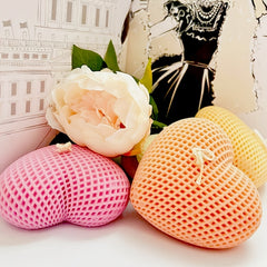 3D Grid Heart Silicone Candle Mold Soap Mousse Chocolate Cake Resin