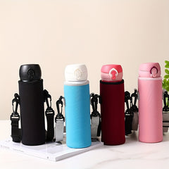 Insulated Cup Cover With Shoulder Strap for Outdoor Camping