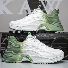 Men's Chunky Lace-up Sneakers Athletic Dad Shoes