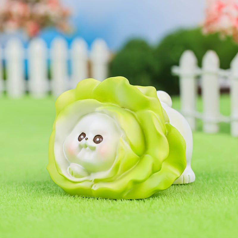 Vegetable Dog Mini Ornament Cartoon Animal Doll Desktop Decoration