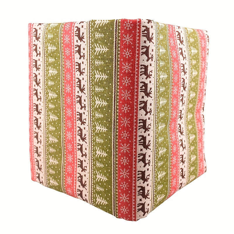 Christmas Series Cotton Linen Fabric DIY Quilting Sewing Material 50cmx152cm