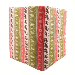 Christmas Series Cotton Linen Fabric DIY Quilting Sewing Material 50cmx152cm