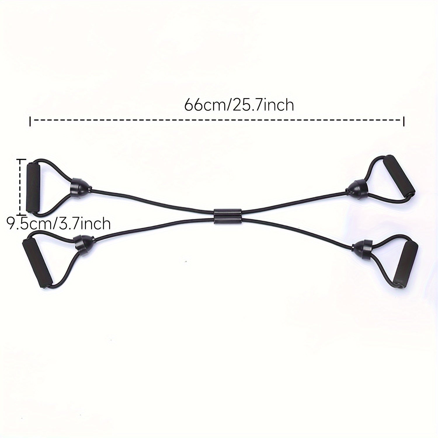 Yoga Stretching Strap 4 Handles Multifunctional Fitness Puller