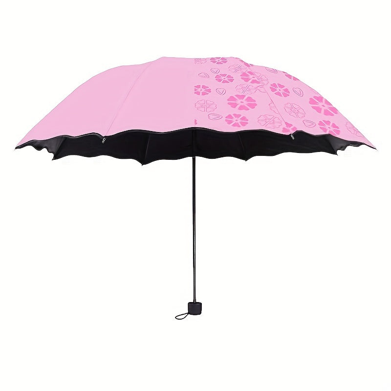 Water Blooming Umbrella Vinyl Sunscreen Umbrella