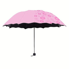 Water Blooming Umbrella Vinyl Sunscreen Umbrella
