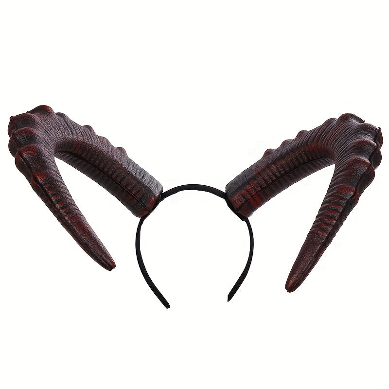 Girls Halloween Devil Horn Headband Masquerade Party Prop