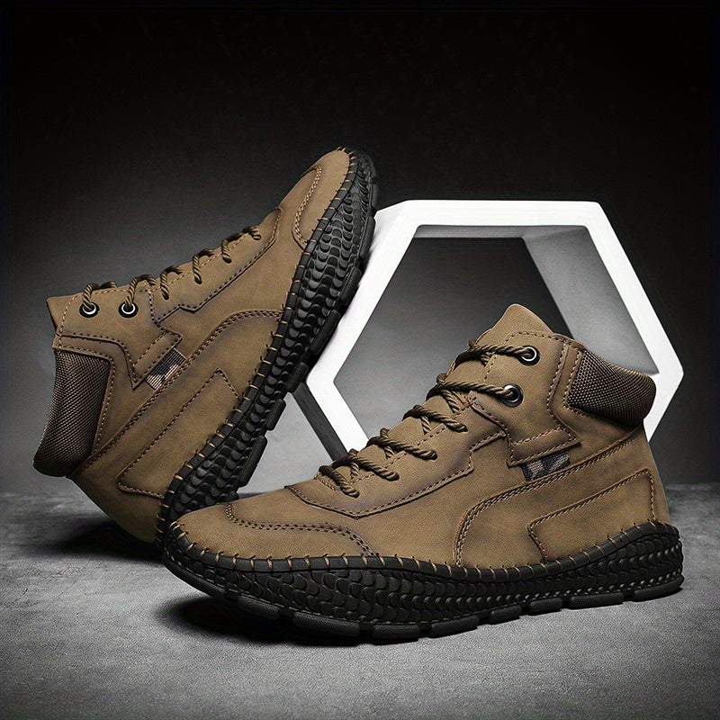 Men's Outdoor Hiking Shoes Arch Support Non Slip Sneakers