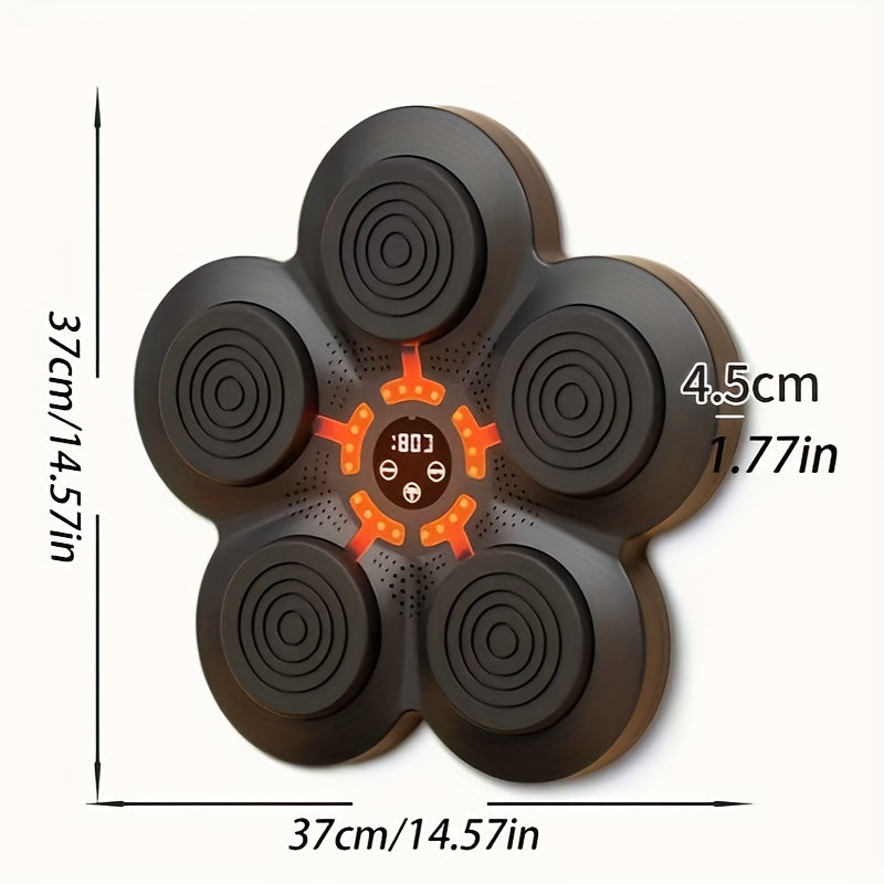 Adjustable Boxing Board w/ Lights USB Charging for Agility Speed Training