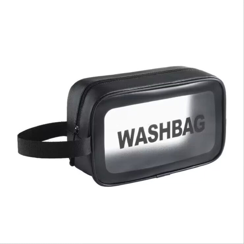 Letter Detail Cosmetic Bag Cosmetic Organizer Travel Toiletry Makeup Bag