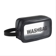 Letter Detail Cosmetic Bag Cosmetic Organizer Travel Toiletry Makeup Bag