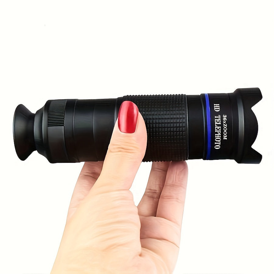 Outdoor Mobile Phone Telephoto Lens Waterproof Monocular