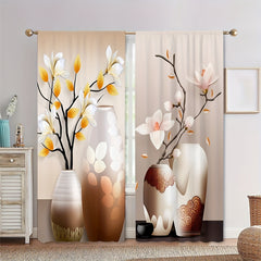 Set of 2 Nordic Modern Vases for Home Decor