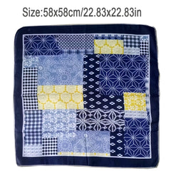 Men's Collar Scarf And Linen Square Scarf Handsome Style