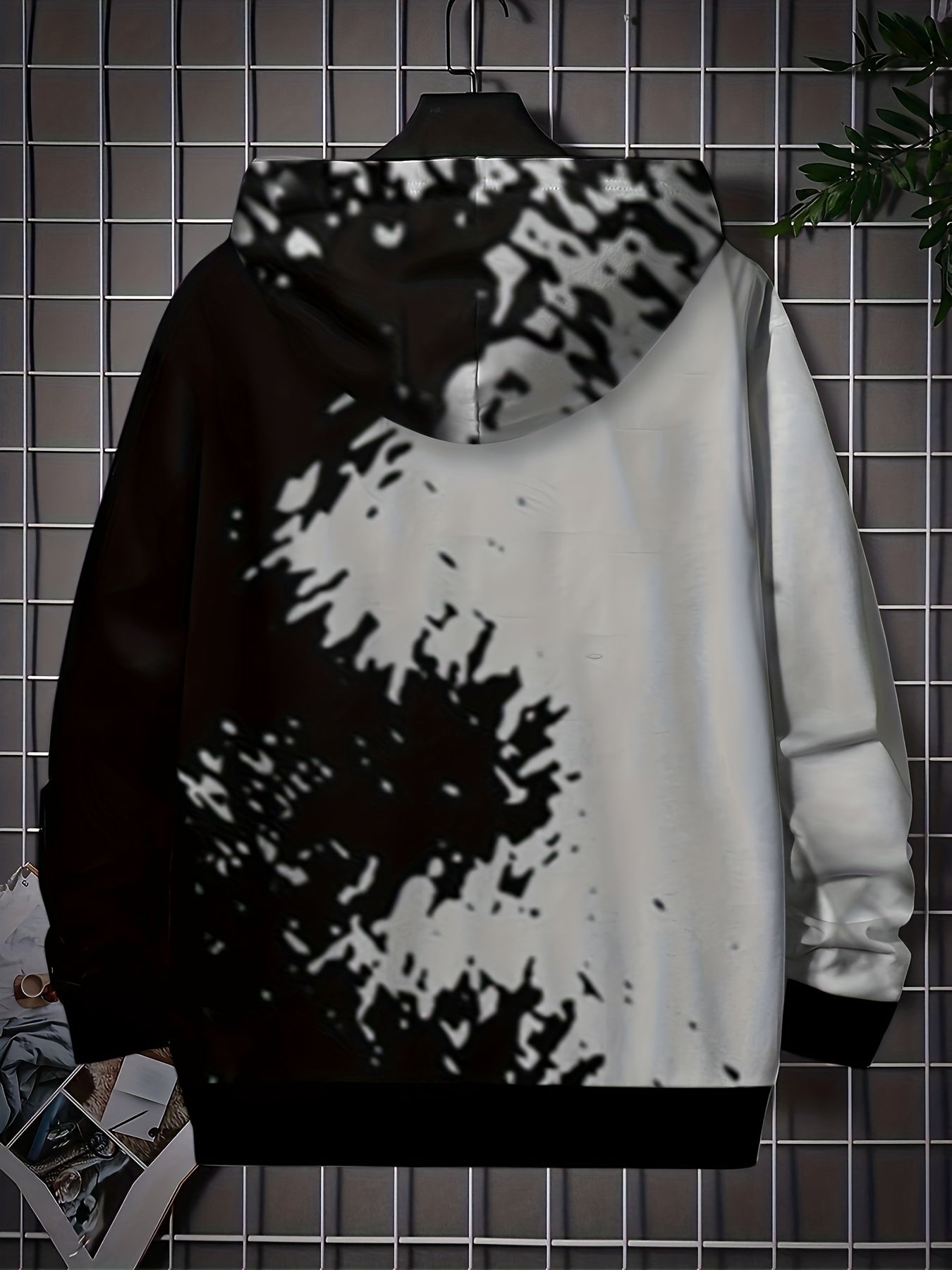 Graphic Hoodie With Kangaroo Pocket Comfy Loose Drawstring Hooded Pullover