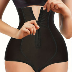 Zipper Shaping Panties Tummy Control Compression Panties Lift & Shape Buttocks